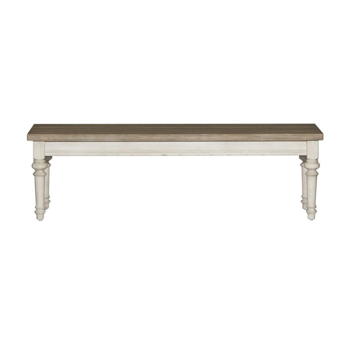 Liberty Furniture Heartland Bench in Antique White image