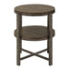 Liberty Breckinridge Round End Table in Mahogany image