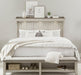 Liberty Furniture Ivy Hollow Queen Mantle Storage Bed in Weathered Linen image